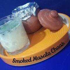 A picture of Smoked Masala chaas.