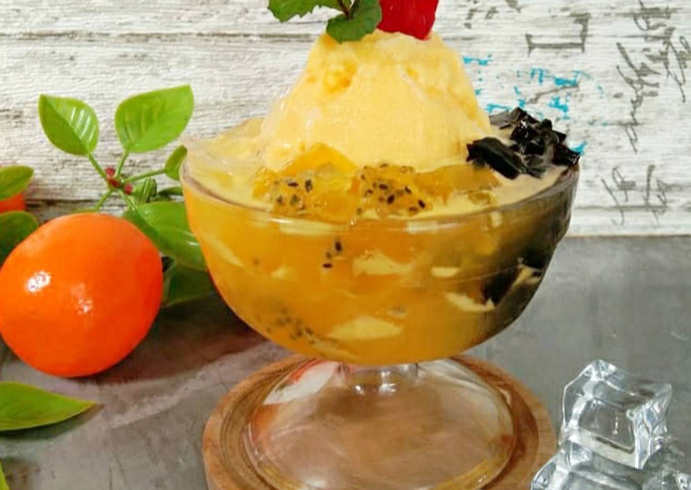 Smoothie Jeruk Es Campur