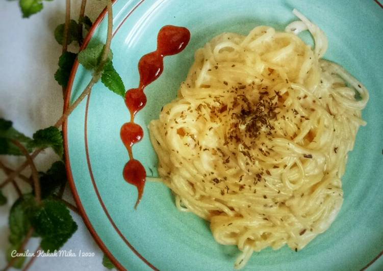 Resep Spaghetti Carbonara Jadi, tidak cukup satu