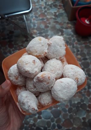 Foto resep DONAT EMPUK CUMA 4 BAHAN🥯 |DONAT KOREA | DONAT MINI