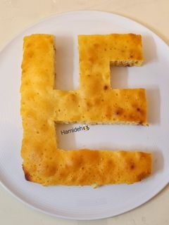 عکسی از دستور کیک تخته ای ۴ تخم مرغی🌸