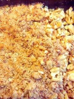 A picture of Cauliflower Macaroni and Cheese.