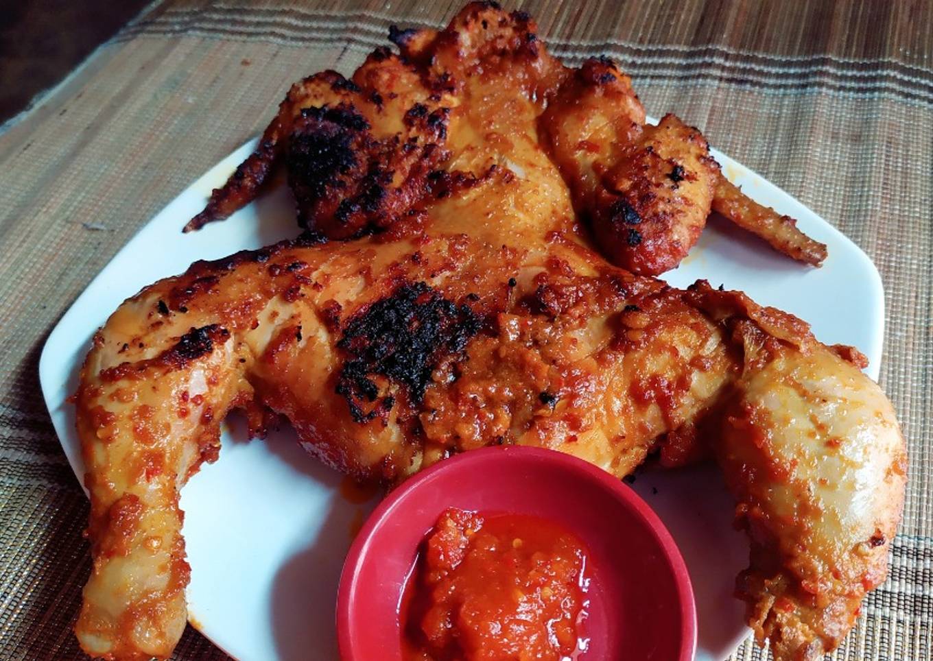 Ayam bakar bumbu rujak