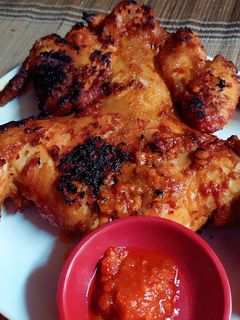 Foto resep Ayam bakar bumbu rujak