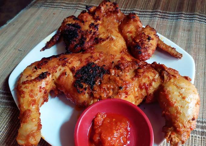 Ayam bakar bumbu rujak