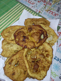 Una foto de Buñuelos navideños