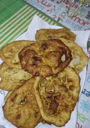Una foto de Buñuelos navideños