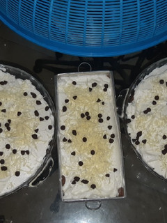 Foto resep Puding coklat whippy cream vla vanila custard