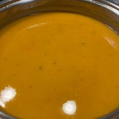 A picture of Toscana Soup with White Beans.