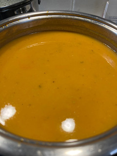 A picture of Toscana Soup with White Beans.