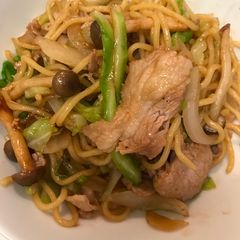 A picture of Yakisoba.