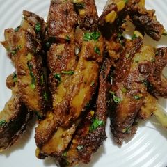 A picture of Pork ribs.
