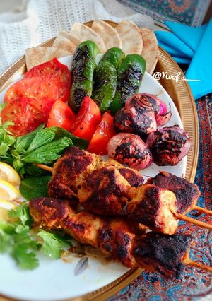Foto resep Shashlik / Shish Tawook(Sate Ayam Arab ala Teflon)