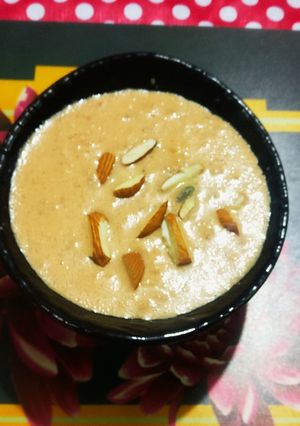 A picture of Beetroot kheer.
