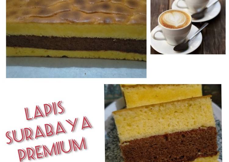 Cara Membuat Lapis Surabaya Premium, Enak