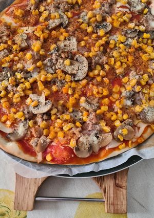 Una foto de 160. Pizza Caprichosa
