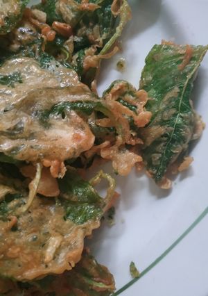 Foto resep Bayam crispy