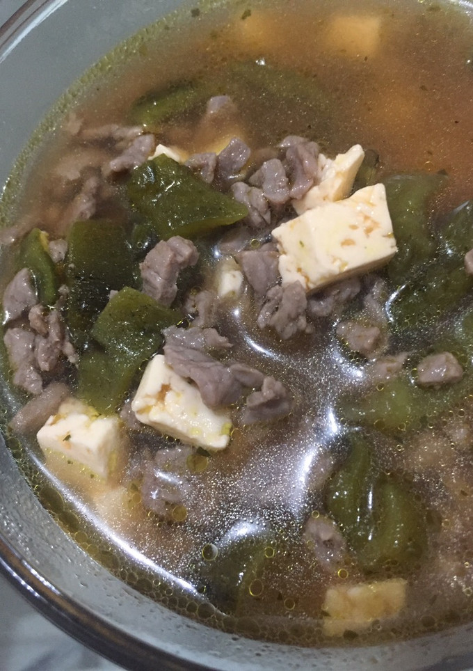 Una foto de Caldillo de Chilaca