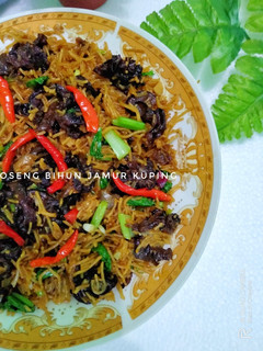 Foto resep Oseng Bihun Jamur Kuping