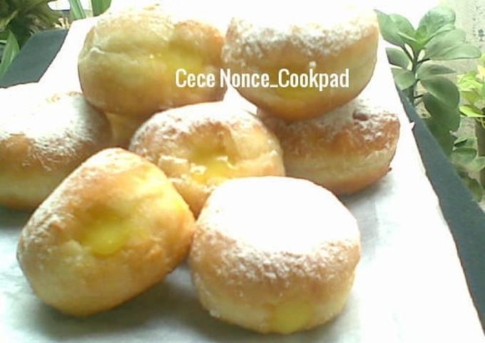 Resep Donat Isi Vla Oleh Alexandra Widya Cookpad