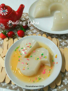 Foto resep Puding Tahu (Puding Susu)