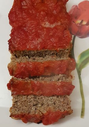 A picture of Keto Meatloaf.
