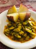 Pepinos guisados