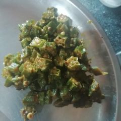 A picture of Bhindi masala.