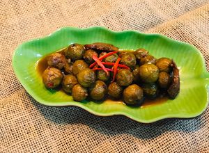 Hình của món Sung kho riềng.