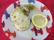 Una foto de merluza saludable