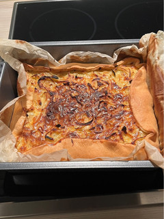 Una foto de Tarte a l'oignon - Quiche de ceba