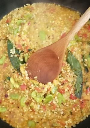 Une photo de Risotto aux legumes d'été 🥘