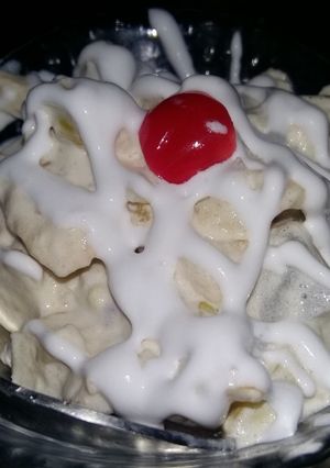 A picture of Apple fruit delight.