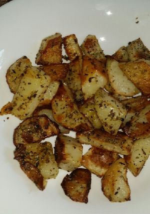 Una foto de Papas al horno