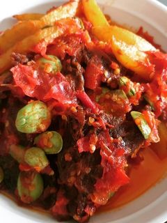 Foto resep Dendeng Basah Balado