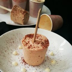A picture of Choco Custard Moose Icecream.