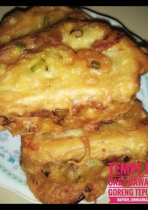 Foto resep Tempe isi cabe bawang goreng tepung
