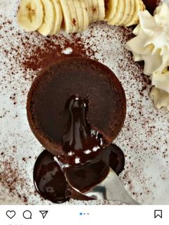 Une photo de Fondant au chocolat
