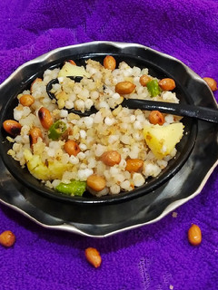 A picture of Fasting Sabudana Khichdi.