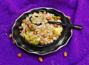 A picture of Fasting Sabudana Khichdi.