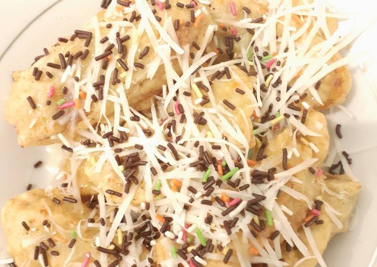 Pisang Goreng Coklat Keju