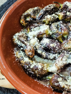 Una foto de Pimientos semipicantes en airfryer