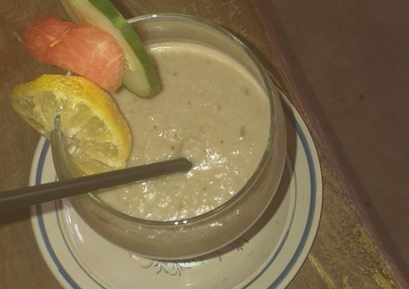 Coconut cucumber smoothie