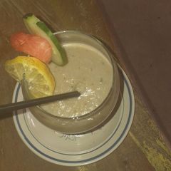 A picture of Coconut cucumber smoothie.