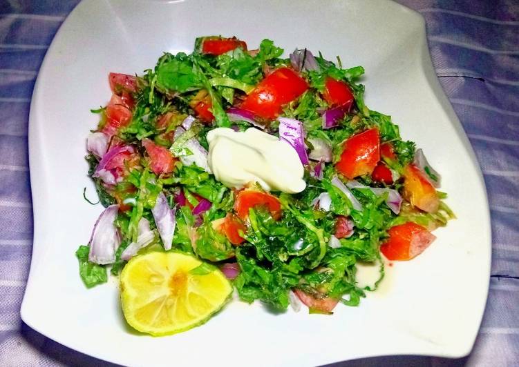 Salad with a touch of Utazi