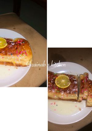 A picture of Lemon cake🍋.