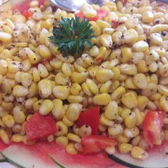 A picture of Corn Chat.Jhatpat Wali.