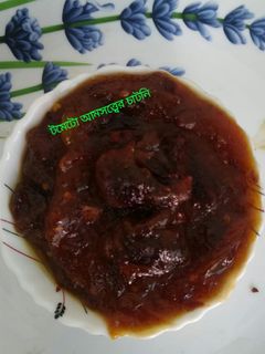 টমেটো আমসত্ত্বের চাটনি (tomato aamsatwer chatni recipe in Bengali) রেসিপির প্রধান ছবি
