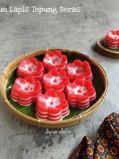 Foto resep 106. Lapis Tepung Beras