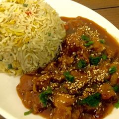 A picture of Hot and Spicy Sesame Chicken😍😍.
